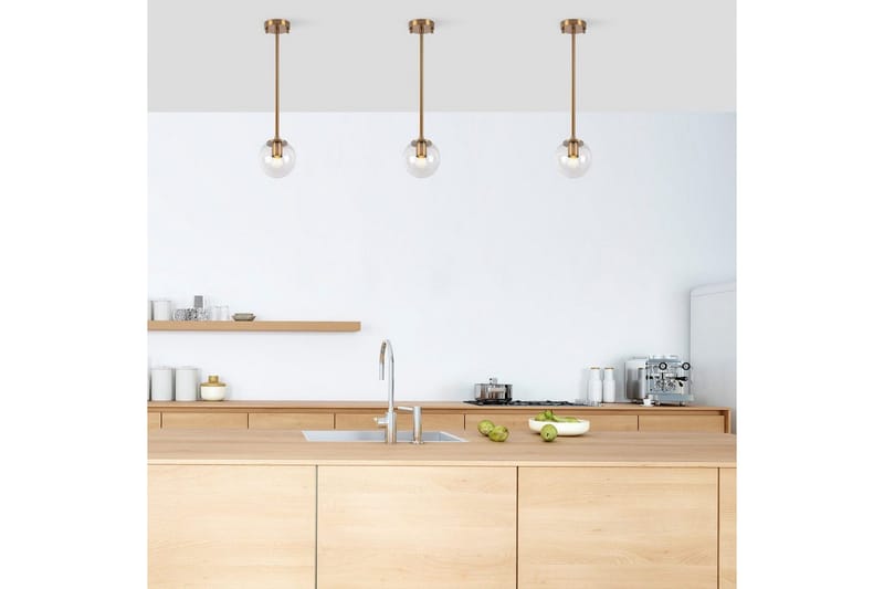 Kattokruunu Elzar Pitkä Vintage Läpinäkyvä - Vintage Läpinäkyvä - Valaistus - Sisävalaistus & lamput - Erikoisvalaisin - Riisipaperivalaisin