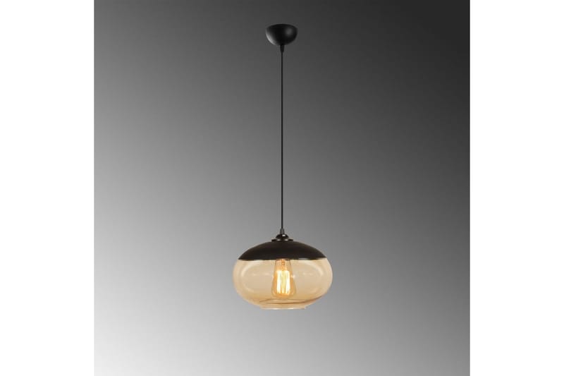 Kattokruunu Jeba yksi musta / hunaja - Musta - Valaistus - Sisävalaistus & lamput - Erikoisvalaisin - Riisipaperivalaisin