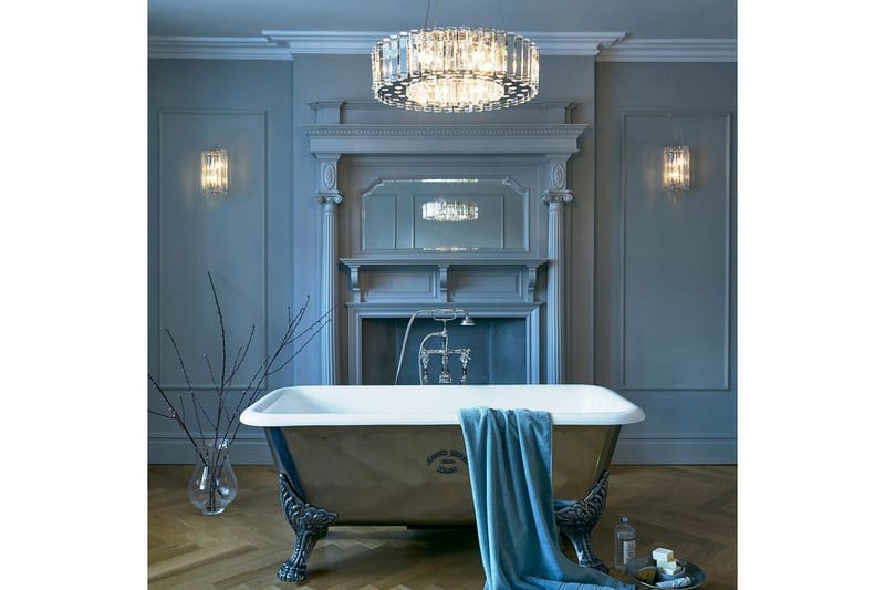 Kattokruunu Kichler Crystal Skye 530x144x530 mm - 530x144x530 mm - Valaistus - Sisävalaistus & lamput - Erikoisvalaisin - Riisipaperivalaisin
