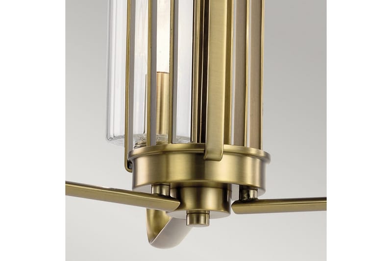 Kattokruunu Kichler Kimrose 374x459 mm, Harjattu luonnollinen messinki - 374x459 mm, Harjattu luonnollinen messinki - Valaistus - Sisävalaistus & lamput - Erikoisvalaisin - Riisipaperivalaisin