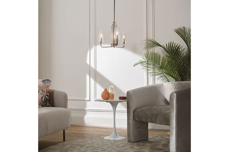 Kattokruunu Kichler Kimrose 374x459 mm, Kiillotettu nikkeli - 374x459 mm, Kiillotettu nikkeli - Valaistus - Sisävalaistus & lamput - Erikoisvalaisin - Riisipaperivalaisin