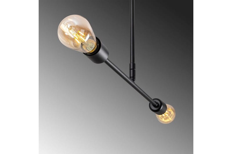 Kattokruunu Kukka Musta - Musta - Valaistus - Sisävalaistus & lamput - Erikoisvalaisin - Riisipaperivalaisin