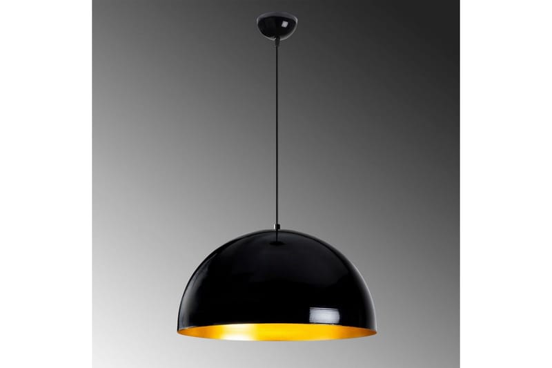 Kattokruunu Rantesh Musta - 50 x 50 cm - Valaistus - Sisävalaistus & lamput - Erikoisvalaisin - Riisipaperivalaisin