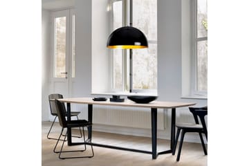 Kattokruunu Rantesh Musta - 60 x 60 cm - Valaistus - Sisävalaistus & lamput - Keittiövalaisin - Kattovalaisin keittiö