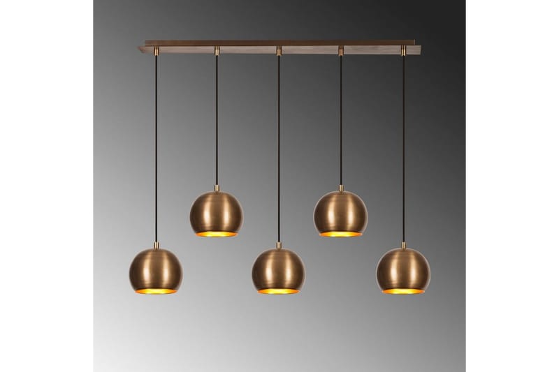 Kattokruunu Rantesh Viisi Vintage - Kulta - Valaistus - Sisävalaistus & lamput - Erikoisvalaisin - Riisipaperivalaisin