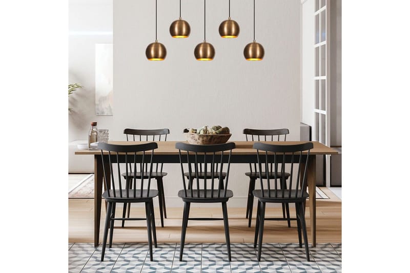 Kattokruunu Rantesh Viisi Vintage - Kulta - Valaistus - Sisävalaistus & lamput - Erikoisvalaisin - Riisipaperivalaisin