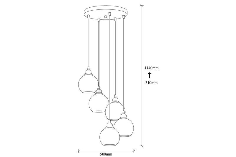 Kattokruunu Savustettu Savu - Tummanharmaa - Valaistus - Sisävalaistus & lamput - Erikoisvalaisin - Riisipaperivalaisin