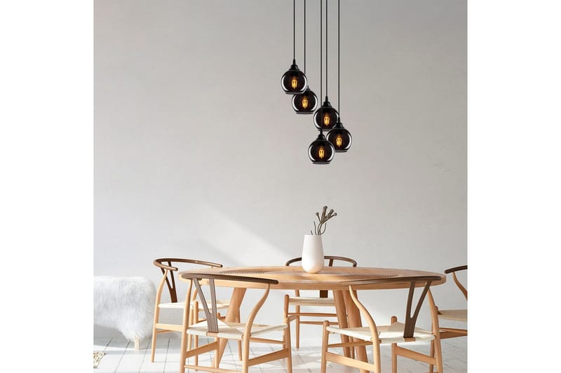 Kattokruunu Savustettu Savu - Tummanharmaa - Valaistus - Sisävalaistus & lamput - Erikoisvalaisin - Riisipaperivalaisin