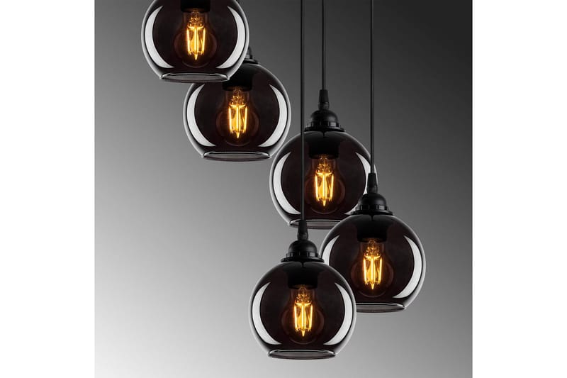 Kattokruunu Savustettu Savu - Tummanharmaa - Valaistus - Sisävalaistus & lamput - Erikoisvalaisin - Riisipaperivalaisin