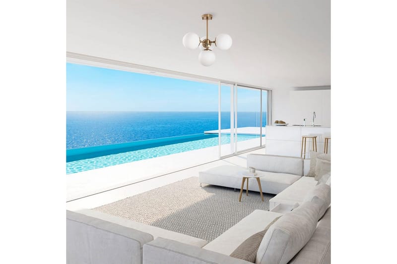 Kattokruunu Seliorville Kolme pistorasiaa - Kolme pistorasiaa - Valaistus - Sisävalaistus & lamput - Erikoisvalaisin - Riisipaperivalaisin