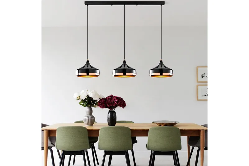 Kattokruunu Soodne musta / kupari - Musta - Valaistus - Sisävalaistus & lamput - Erikoisvalaisin - Riisipaperivalaisin