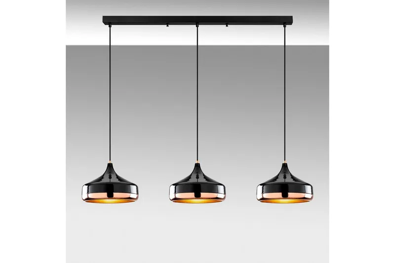 Kattokruunu Soodne musta / kupari - Musta - Valaistus - Sisävalaistus & lamput - Erikoisvalaisin - Riisipaperivalaisin