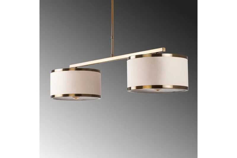 Kattokruunu Talra Two Vintage - Kulta - Valaistus - Sisävalaistus & lamput - Erikoisvalaisin - Riisipaperivalaisin