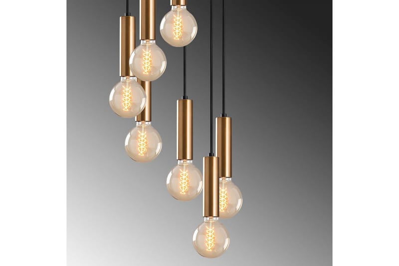 Kattokruunu Tembra Seven Vintage - Kulta - Valaistus - Sisävalaistus & lamput - Erikoisvalaisin - Riisipaperivalaisin