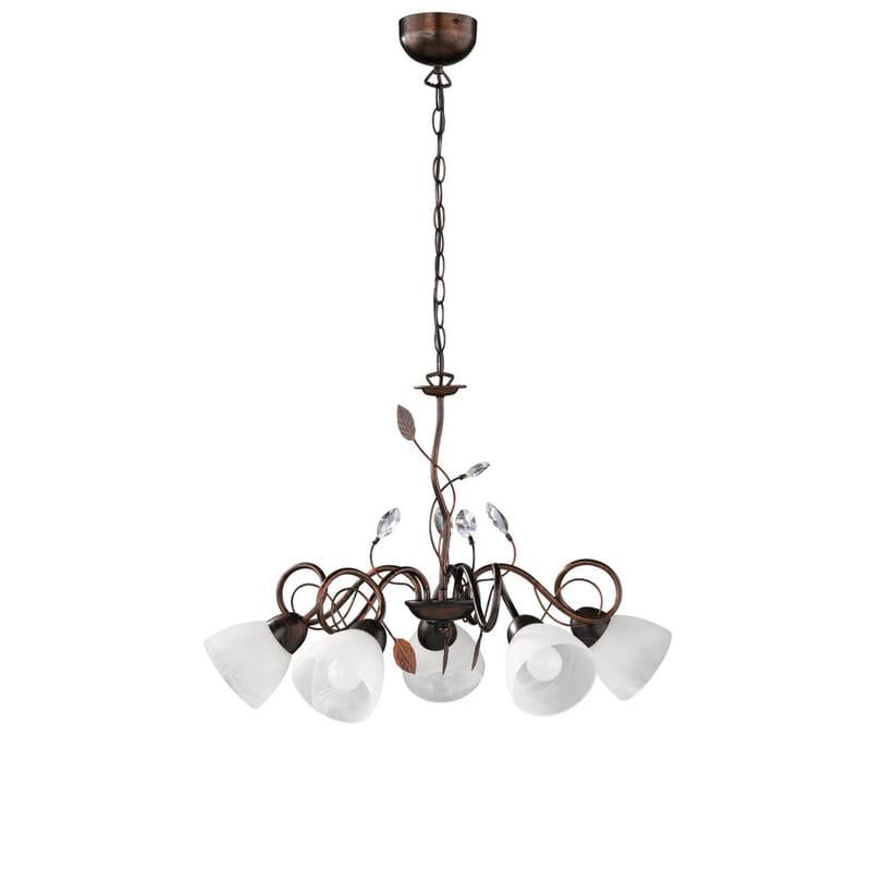 Kattokruunu Traditio, 5 lamppua, 5-osainen