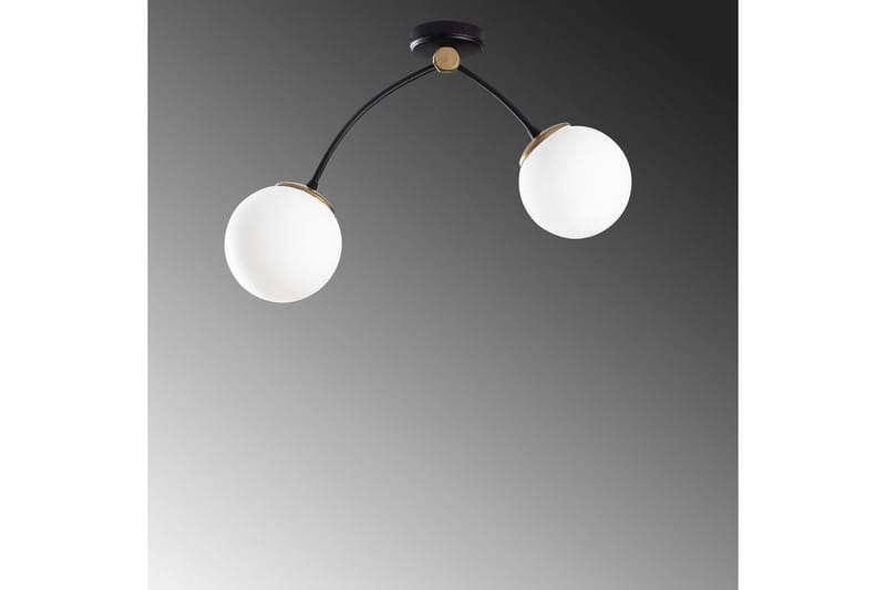 Kattokruunu Yenda Valkoinen / Musta - Musta/Valkoinen - Valaistus - Sisävalaistus & lamput - Erikoisvalaisin - Riisipaperivalaisin