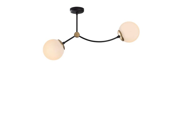 Kattokruunu Yenda Valkoinen / Musta, Musta/Valkoinen