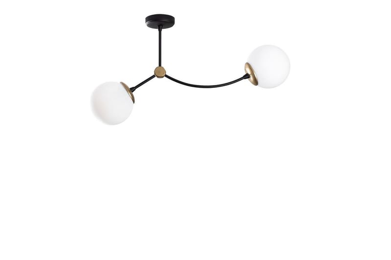 Kattokruunu Yenda Valkoinen / Musta - Musta/Valkoinen - Valaistus - Sisävalaistus & lamput - Erikoisvalaisin - Riisipaperivalaisin