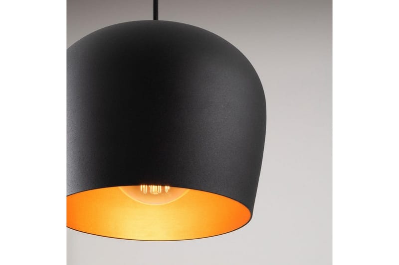 Kattokruunu Zana Musta / Punainen Vaakasuora Kolme - Punainen/Musta - Valaistus - Sisävalaistus & lamput - Erikoisvalaisin - Riisipaperivalaisin