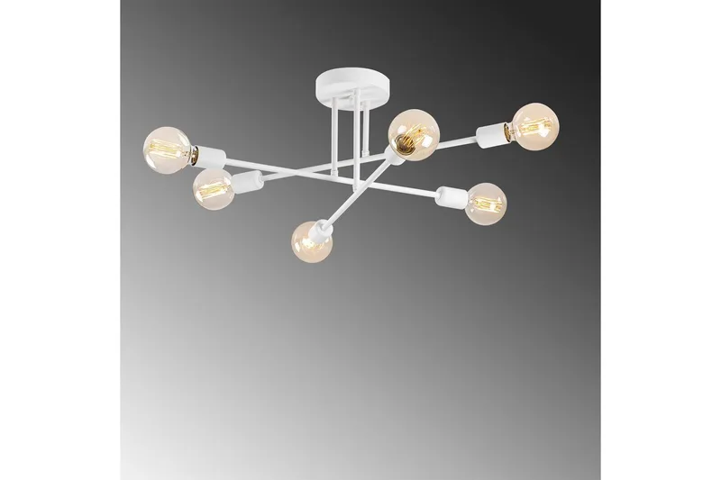 Kattokruunu Pareek Kupari - Valkoinen - Valaistus - Sisävalaistus & lamput - Erikoisvalaisin - Tiffanylamppu