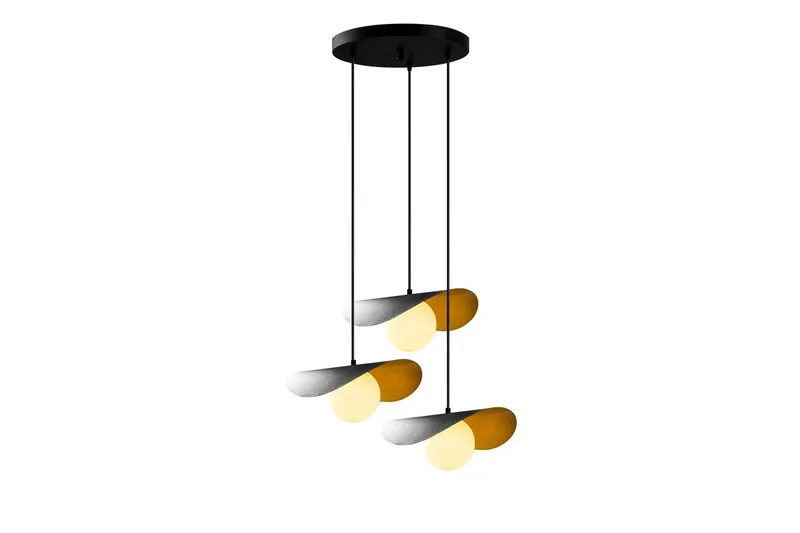 Kattokruunu Pelyn Musta Kolme Pistoketta, Musta