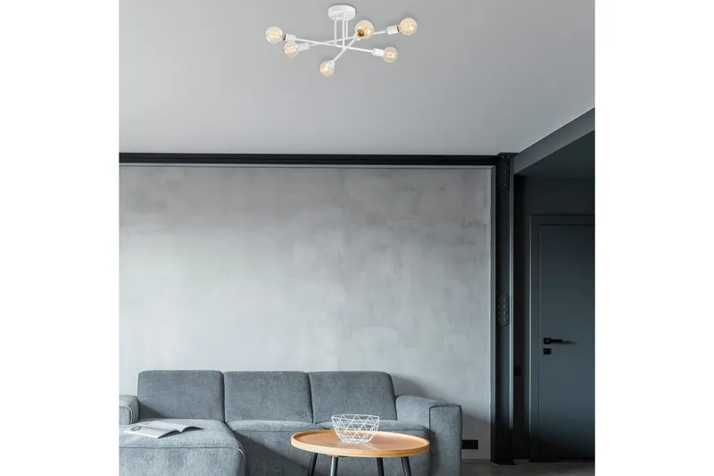 Kattokruunu Pareek Kupari - Valkoinen - Valaistus - Sisävalaistus & lamput - Erikoisvalaisin - Tiffanylamppu