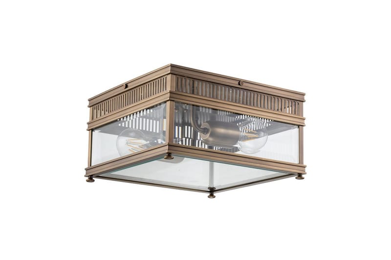 Kattopinta-asennus Elstead Lighting Holborn Tumma pronssi - Tumma pronssi - Valaistus - Sisävalaistus & lamput - Erikoisvalaisin - Tiffanylamppu