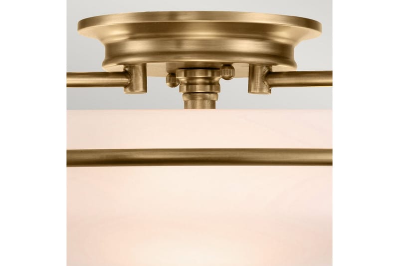 Kattopinta-asennus Quoizel Griffin Patinoitu messinki - Patinoitu messinki - Valaistus - Sisävalaistus & lamput - Erikoisvalaisin - Tiffanylamppu