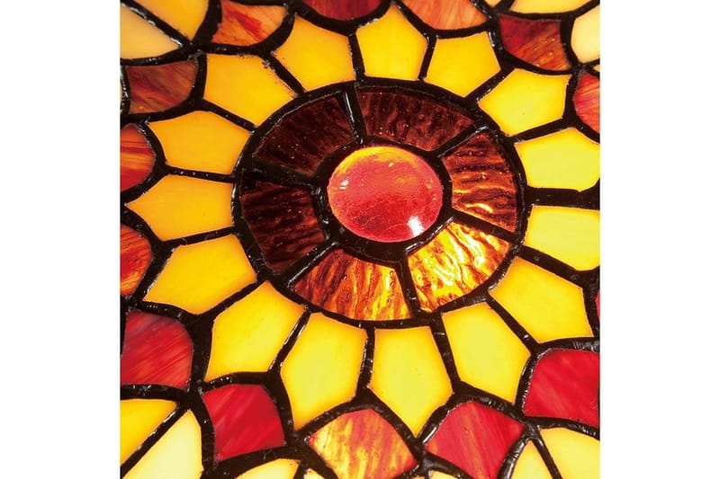 Kattopinta-asennus Quoizel West End - Valaistus - Sisävalaistus & lamput - Erikoisvalaisin - Tiffanylamppu