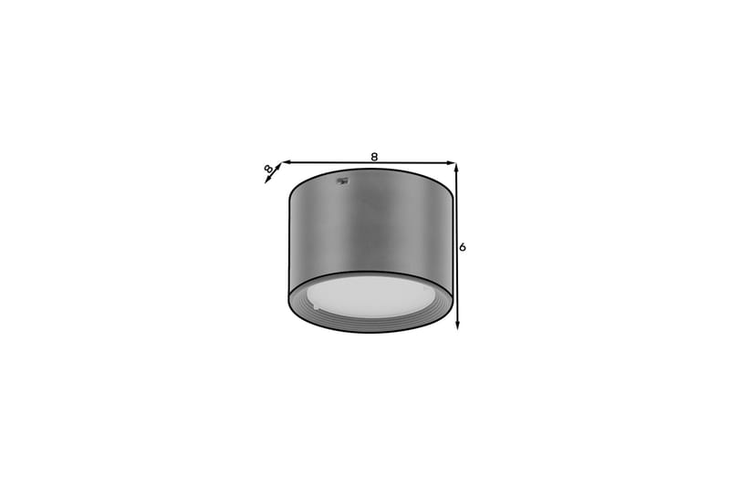 Kattoplafondi Vallum pyöreä - Musta - Valaistus - Sisävalaistus & lamput - Erikoisvalaisin - Tiffanylamppu