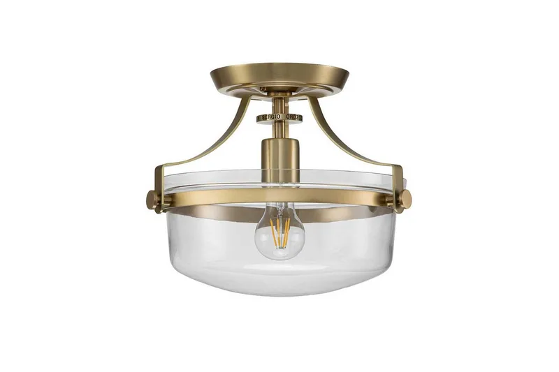 Kattopuoli upotus Quoizel Penn Station - Valaistus - Sisävalaistus & lamput - Erikoisvalaisin - Tiffanylamppu