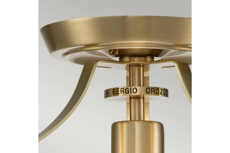 Kattopuoli upotus Quoizel Penn Station - Valaistus - Sisävalaistus & lamput - Erikoisvalaisin - Tiffanylamppu