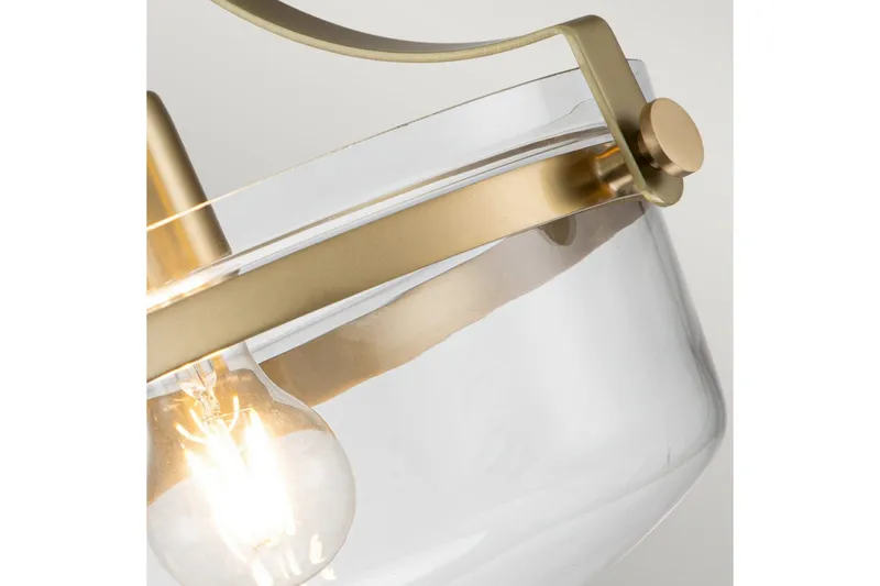 Kattopuoli upotus Quoizel Penn Station - Valaistus - Sisävalaistus & lamput - Erikoisvalaisin - Tiffanylamppu