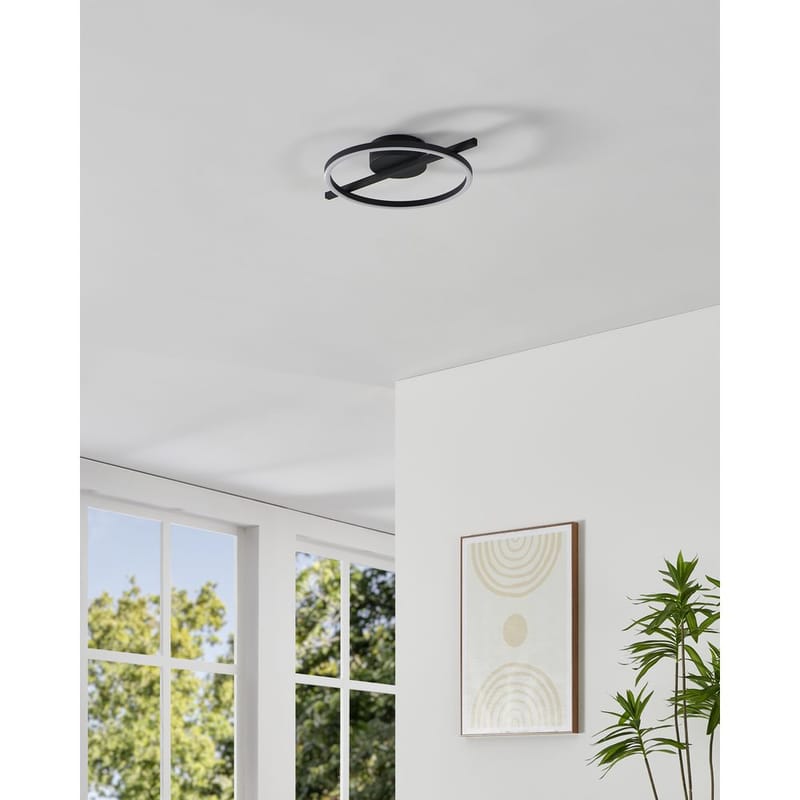 Kattovalaisin Amandolo - Musta - Valaistus - Sisävalaistus & lamput - Erikoisvalaisin - Tiffanylamppu