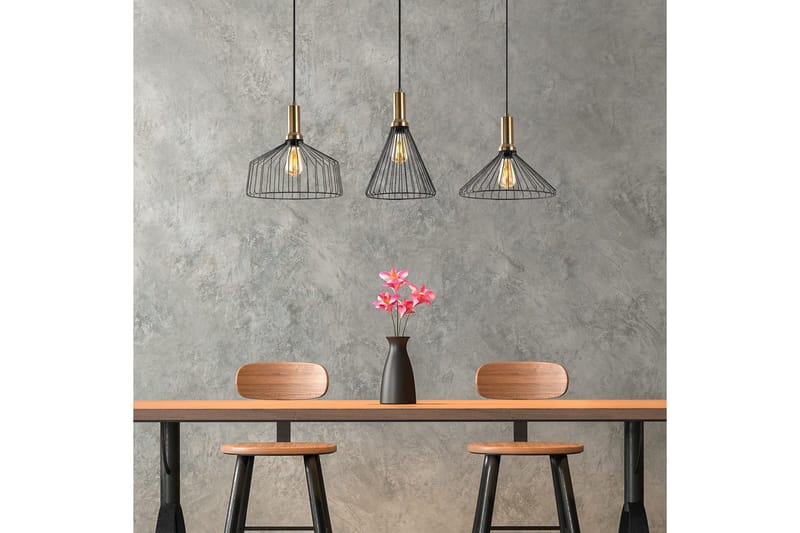 Kattovalaisin Avenor Musta / Antiikki - Kupari/Musta - Valaistus - Sisävalaistus & lamput - Erikoisvalaisin - Riisipaperivalaisin