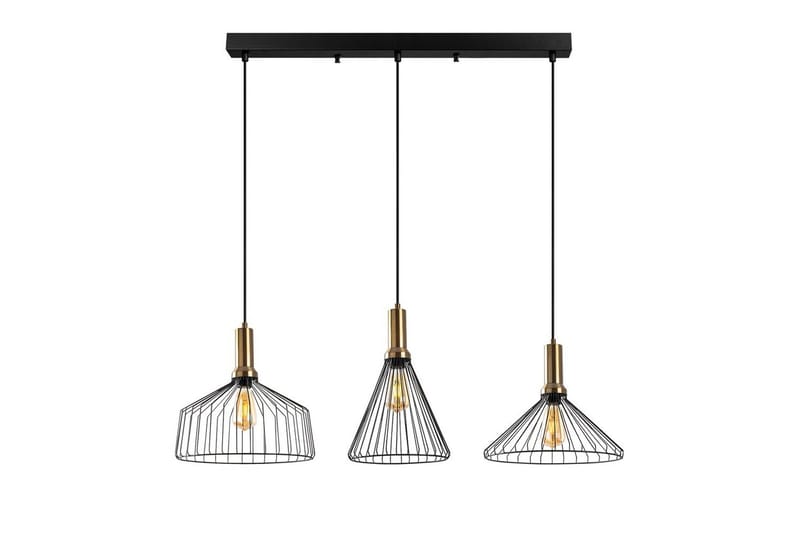 Kattovalaisin Avenor Musta / Antiikki - Kupari/Musta - Valaistus - Sisävalaistus & lamput - Erikoisvalaisin - Riisipaperivalaisin