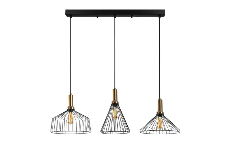 Kattovalaisin Avenor Musta / Antiikki, Kupari/Musta