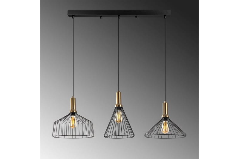 Kattovalaisin Avenor Musta / Antiikki - Kupari/Musta - Valaistus - Sisävalaistus & lamput - Erikoisvalaisin - Riisipaperivalaisin