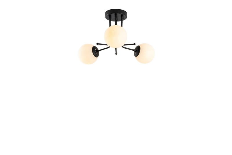 Kattovalaisin Bhika Musta - Musta - Valaistus - Sisävalaistus & lamput - Erikoisvalaisin - Riisipaperivalaisin