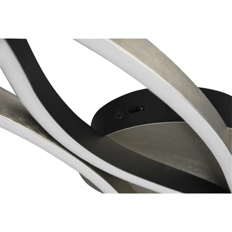 Kattovalaisin Blaze - Harjattu alumiini - Valaistus - Sisävalaistus & lamput - Erikoisvalaisin - Tiffanylamppu