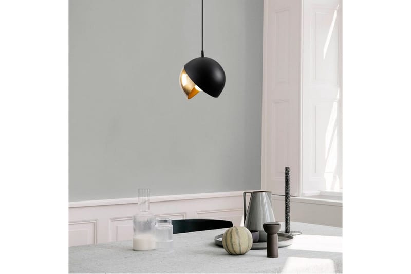 Kattovalaisin Dalenor Musta / Kulta Yksittäinen pistorasia - Yksittäinen pistorasia - Valaistus - Sisävalaistus & lamput - Erikoisvalaisin - Riisipaperivalaisin