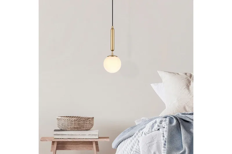 Kattovalaisin Darna Kulta - Kulta - Valaistus - Sisävalaistus & lamput - Erikoisvalaisin - Riisipaperivalaisin