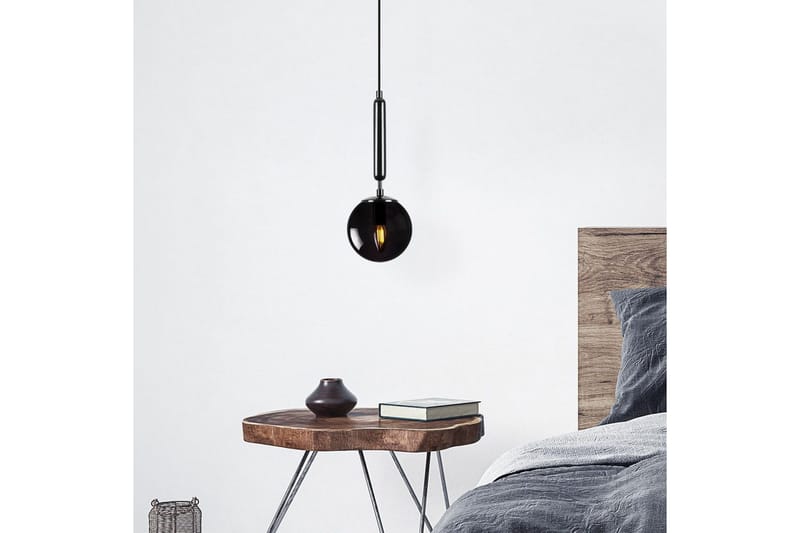 Kattovalaisin Darna Musta - Musta - Valaistus - Sisävalaistus & lamput - Erikoisvalaisin - Riisipaperivalaisin