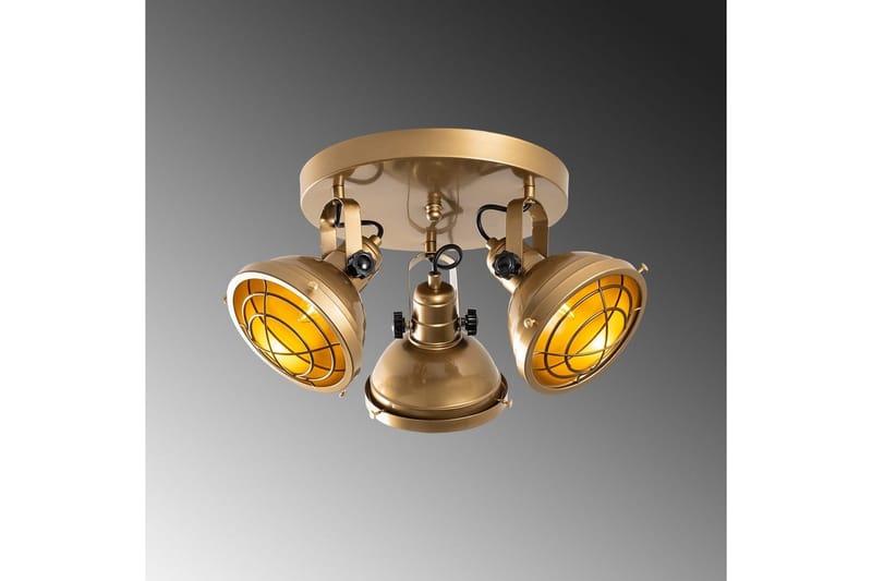 Kattovalaisin Desten Kulta - Kulta - Valaistus - Sisävalaistus & lamput - Erikoisvalaisin - Tiffanylamppu