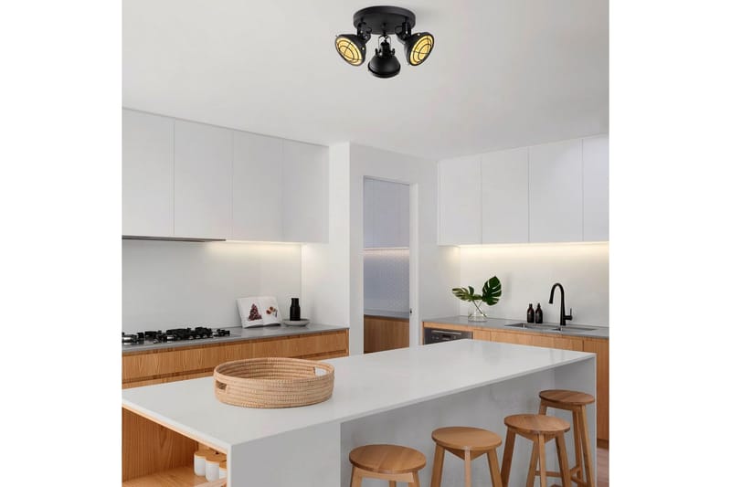 Kattovalaisin Desten Musta - Musta - Valaistus - Sis ävalaistus & lamput - Erikoisvalaisin - Tiffanylamppu