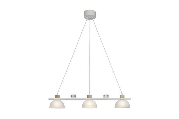 Kattovalaisin Divoza 82 cm 3 lamppua Valkoinen - Cottex - Kattovalaisin
 - Kattovalaisin keittiö - Kattovalaisin makuuhuone - PH lamppu - Kaarivalaisin - Lightbox - Riippuvalaisimet - Ikkunavalaisin riippuva - Olohuoneen valaisin - Verkkovalaisin - Tiffanylamppu - Riisipaperivalaisin