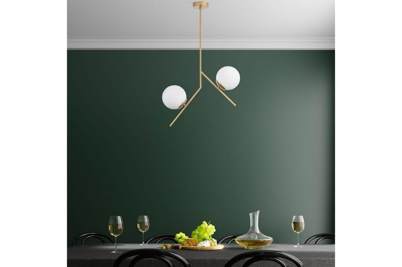 Kattovalaisin Dolcer Dasinara Kulta - Kulta - Valaistus - Sisävalaistus & lamput - Erikoisvalaisin - Riisipaperivalaisin