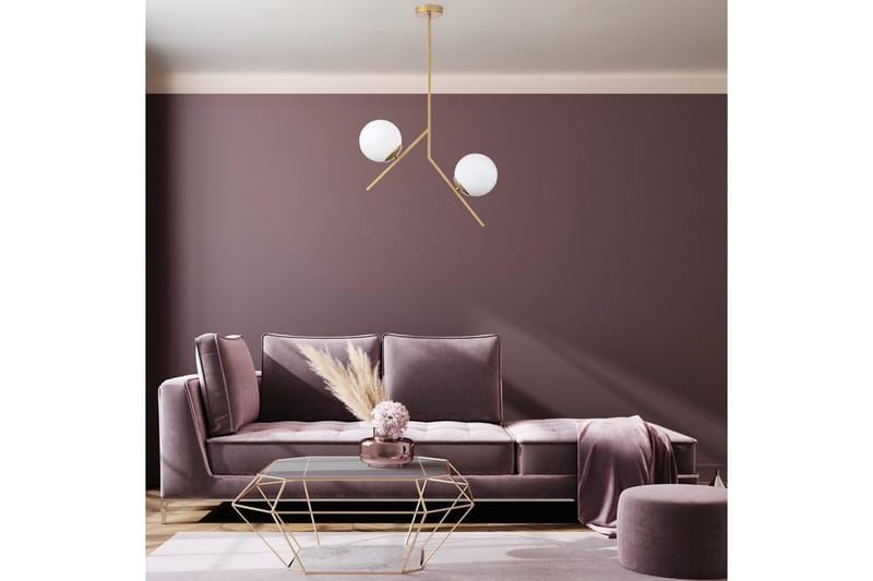 Kattovalaisin Dolcer Dasinara Kulta - Kulta - Valaistus - Sisävalaistus & lamput - Erikoisvalaisin - Riisipaperivalaisin