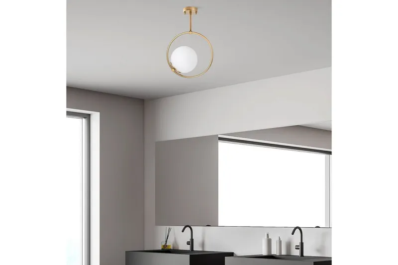 Kattovalaisin Dolcer Kulta - Kulta - Valaistus - Sisävalaistus & lamput - Erikoisvalaisin - Riisipaperivalaisin