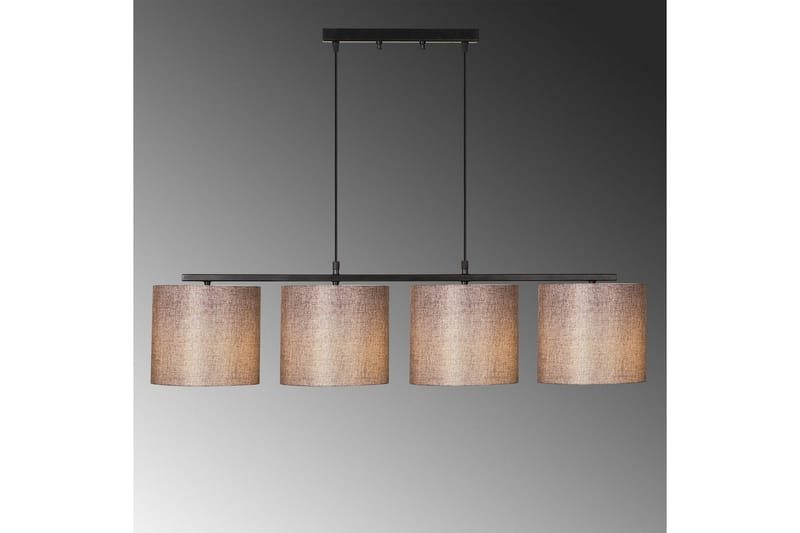 Kattovalaisin Donria Musta / Ruskea - Ruskea/Musta - Valaistus - Sisävalaistus & lamput - Erikoisvalaisin - Riisipaperivalaisin